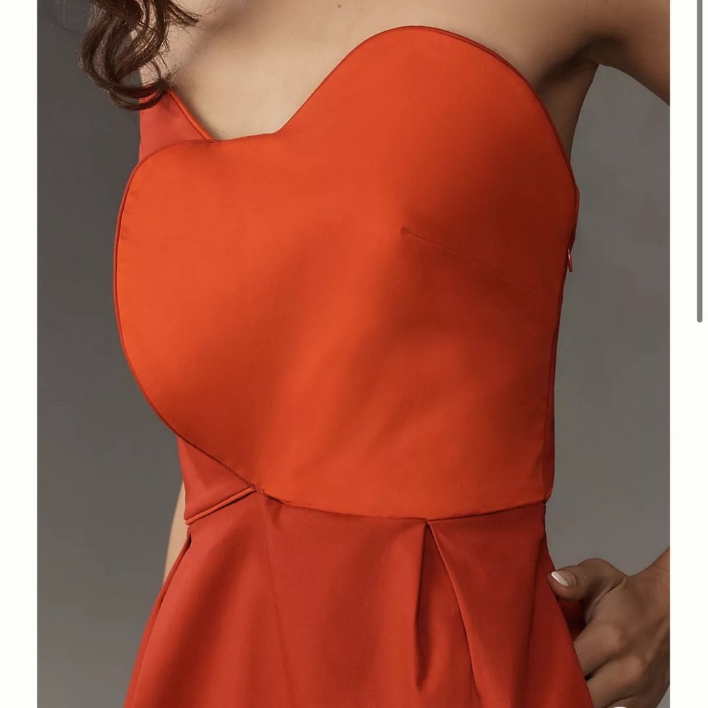 FARM Rio Strapless Heart Mini Dress - Picture 3 of 3